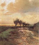Alexei Savrasov A Country Road painting
